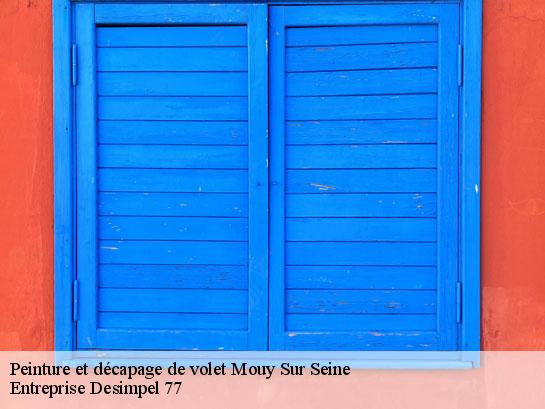 Peinture et décapage de volet  mouy-sur-seine-77480 Entreprise Desimpel 77