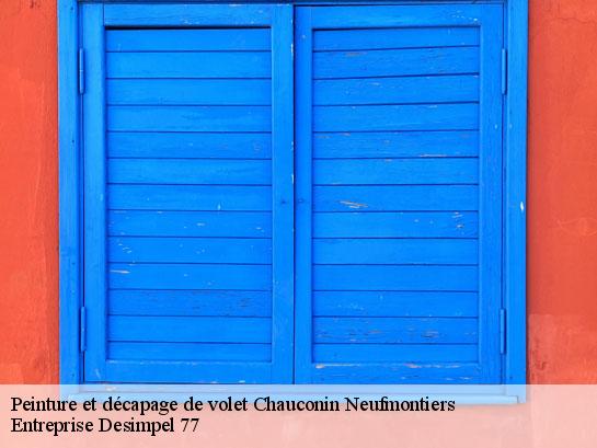 Peinture et décapage de volet  chauconin-neufmontiers-77124 Entreprise Desimpel 77