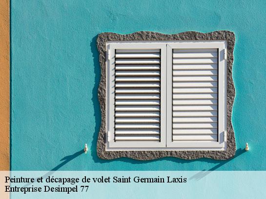 Peinture et décapage de volet  saint-germain-laxis-77950 Entreprise Desimpel 77