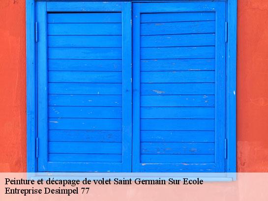 Peinture et décapage de volet  saint-germain-sur-ecole-77930 Entreprise Desimpel 77