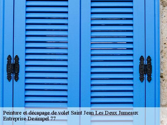 Peinture et décapage de volet  saint-jean-les-deux-jumeaux-77660 Entreprise Desimpel 77