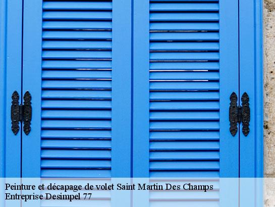Peinture et décapage de volet  saint-martin-des-champs-77320 Entreprise Desimpel 77