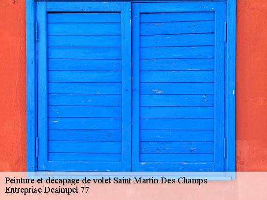 Peinture et décapage de volet  saint-martin-des-champs-77320 Entreprise Desimpel 77