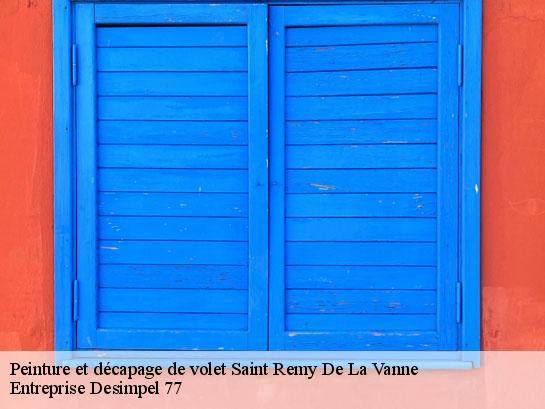 Peinture et décapage de volet  saint-remy-de-la-vanne-77320 Entreprise Desimpel 77