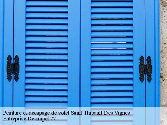 Peinture et décapage de volet  saint-thibault-des-vignes-77400 Entreprise Desimpel 77