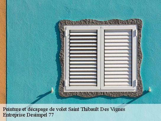 Peinture et décapage de volet  saint-thibault-des-vignes-77400 Entreprise Desimpel 77