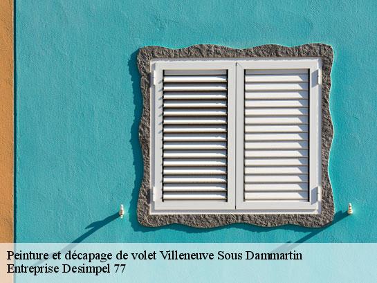 Peinture et décapage de volet  villeneuve-sous-dammartin-77230 Entreprise Desimpel 77