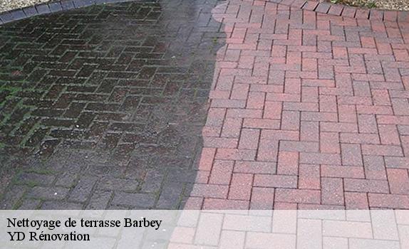 Nettoyage de terrasse  barbey-77130 YD Rénovation