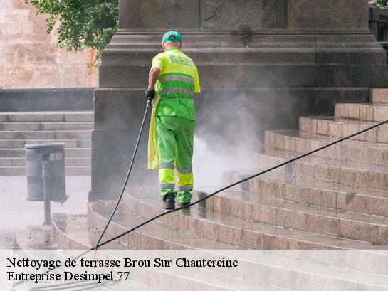 Nettoyage de terrasse  brou-sur-chantereine-77177 Entreprise Desimpel 77