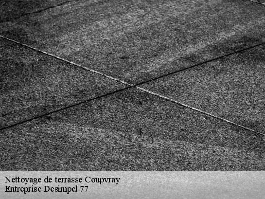 Nettoyage de terrasse  coupvray-77700 Entreprise Desimpel 77