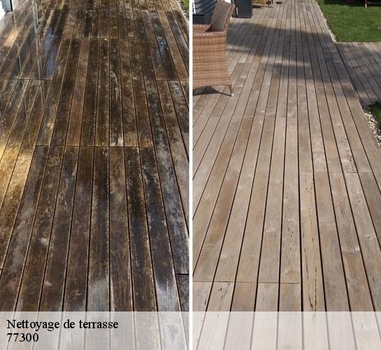 Nettoyage de terrasse  77300