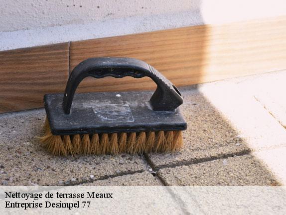Nettoyage de terrasse  meaux-77100 Entreprise Desimpel 77