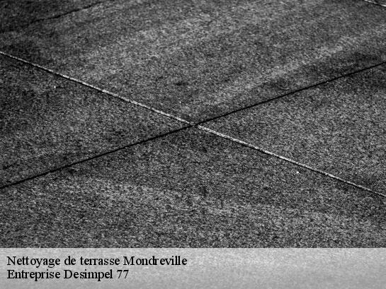 Nettoyage de terrasse  mondreville-77570 Entreprise Desimpel 77