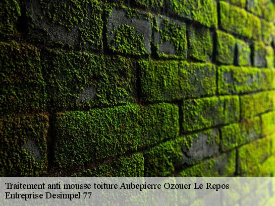 Traitement anti mousse toiture  aubepierre-ozouer-le-repos-77720 Entreprise Desimpel 77