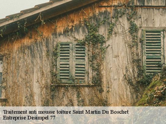 Traitement anti mousse toiture  saint-martin-du-boschet-77320 Entreprise Desimpel 77