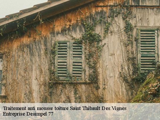 Traitement anti mousse toiture  saint-thibault-des-vignes-77400 Entreprise Desimpel 77