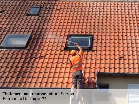 Traitement anti mousse toiture  servon-77170 Entreprise Desimpel 77