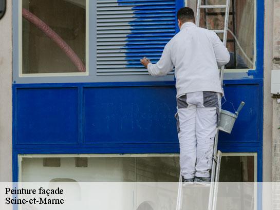 Peinture façade 77 Seine-et-Marne  Entreprise Desimpel 77