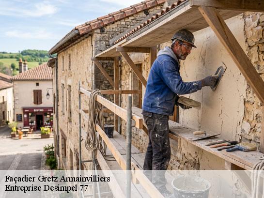 Façadier  gretz-armainvilliers-77220 Entreprise Desimpel 77