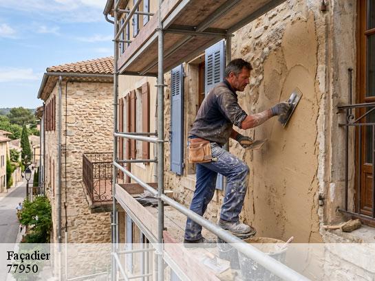 Façadier  moisenay-77950 Entreprise Desimpel 77