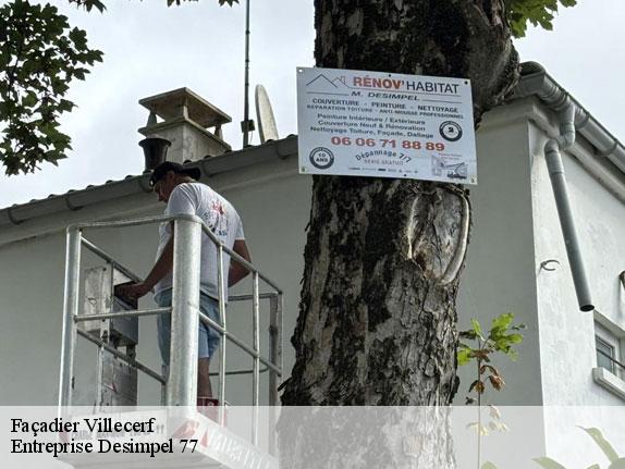 Façadier  villecerf-77250 Entreprise Desimpel 77