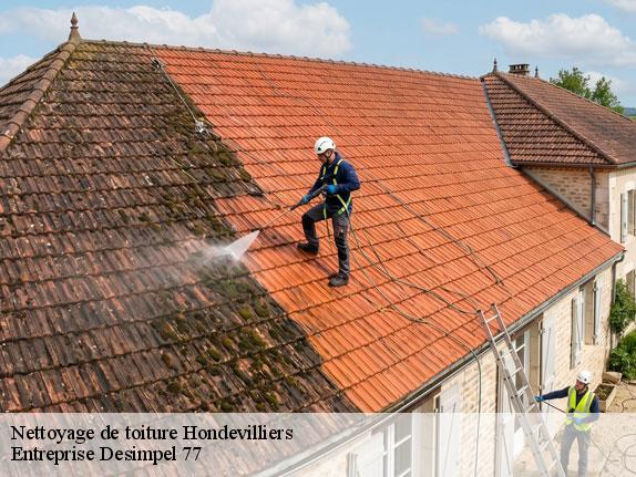 Nettoyage de toiture  hondevilliers-77510 Entreprise Desimpel 77
