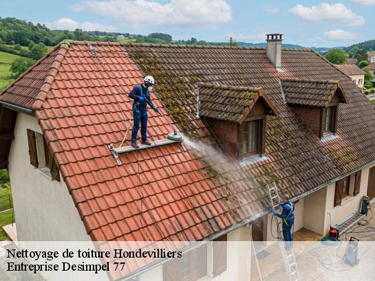 Nettoyage de toiture  hondevilliers-77510 Entreprise Desimpel 77