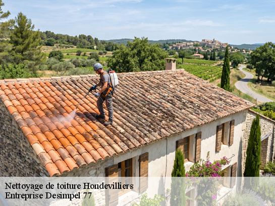 Nettoyage de toiture  hondevilliers-77510 Entreprise Desimpel 77