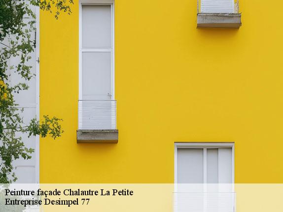 Peinture façade  chalautre-la-petite-77160 Entreprise Desimpel 77