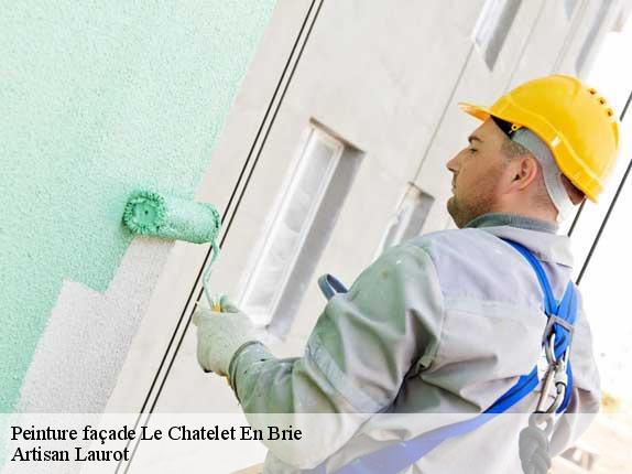 Peinture façade  le-chatelet-en-brie-77820 Artisan Laurot