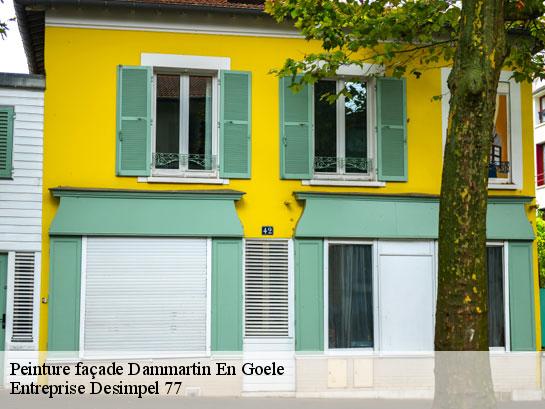 Peinture façade  dammartin-en-goele-77230 Entreprise Desimpel 77