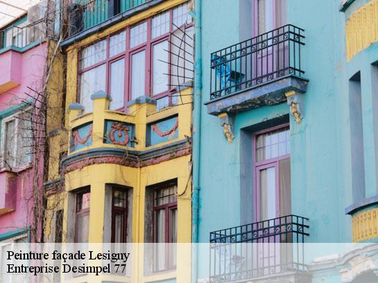 Peinture façade  lesigny-77150 Entreprise Desimpel 77
