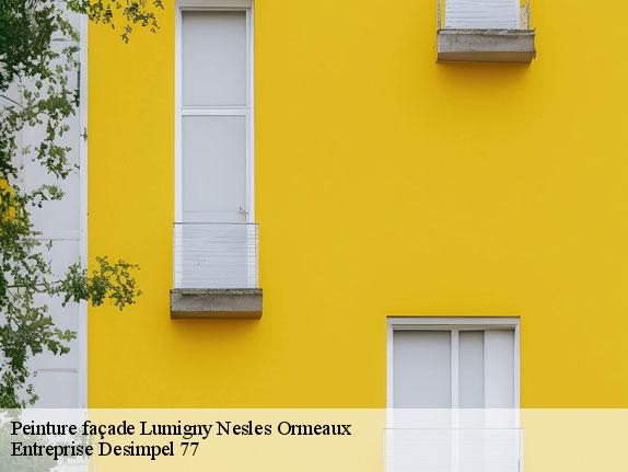 Peinture façade  lumigny-nesles-ormeaux-77540 Entreprise Desimpel 77