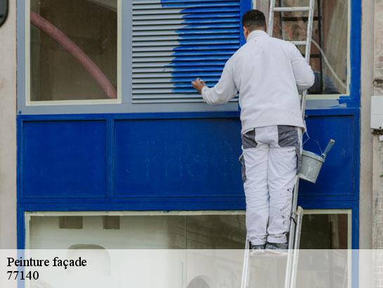 Peinture façade  nemours-77140 Entreprise Desimpel 77
