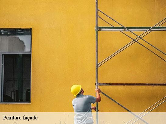 Peinture façade  nemours-77140 Entreprise Desimpel 77