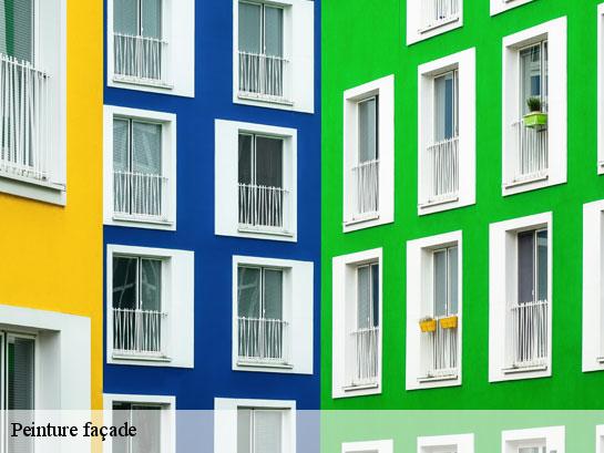 Peinture façade  nemours-77140 Entreprise Desimpel 77