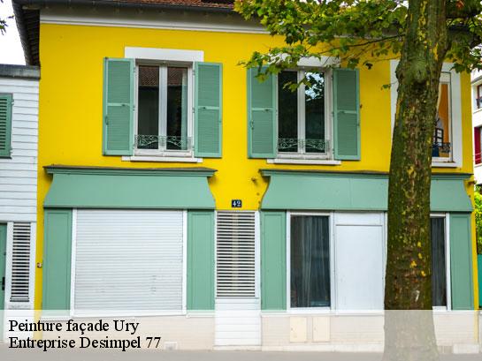 Peinture façade  ury-77760 Entreprise Desimpel 77