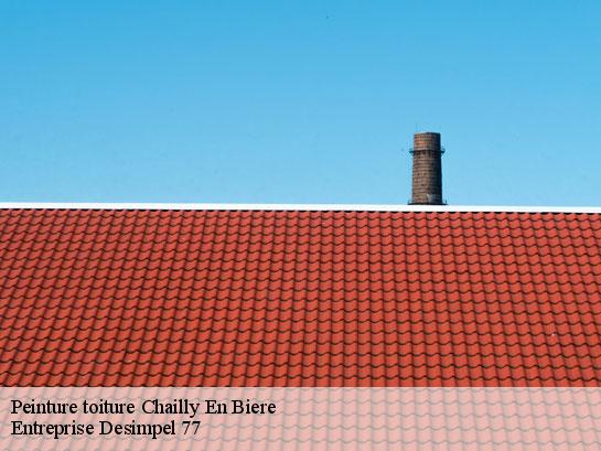 Peinture toiture  chailly-en-biere-77930 Entreprise Desimpel 77