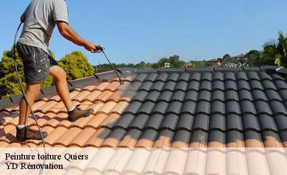 Peinture toiture  quiers-77720 YD Rénovation