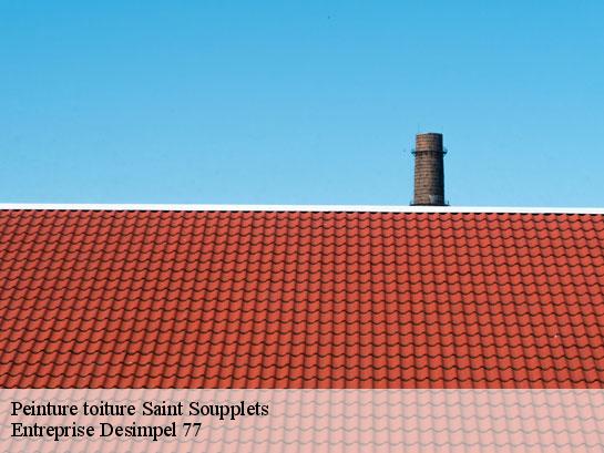 Peinture toiture  saint-soupplets-77165 Entreprise Desimpel 77