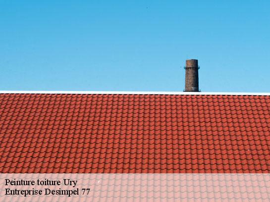 Peinture toiture  ury-77760 Entreprise Desimpel 77