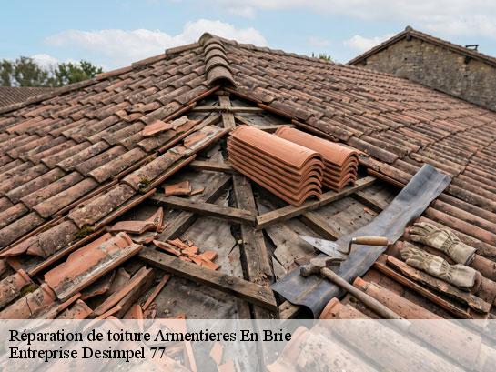 Réparation de toiture  armentieres-en-brie-77440 Entreprise Desimpel 77