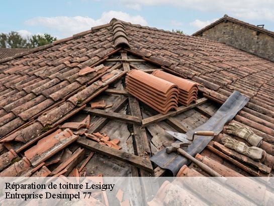Réparation de toiture  lesigny-77150 Entreprise Desimpel 77