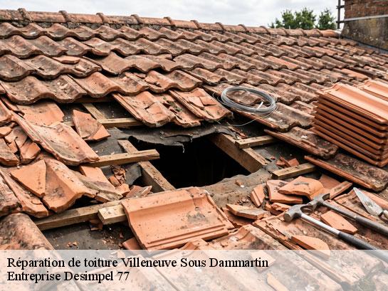 Réparation de toiture  villeneuve-sous-dammartin-77230 Entreprise Desimpel 77