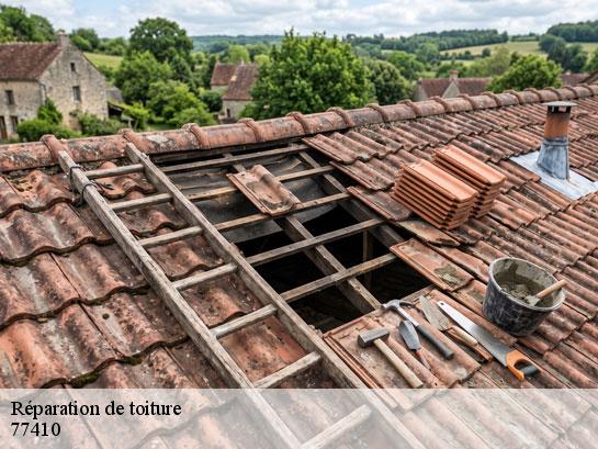 Réparation de toiture  souilly-77410 Entreprise Desimpel 77