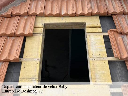 Réparateur installateur de velux  baby-77480 Entreprise Desimpel 77