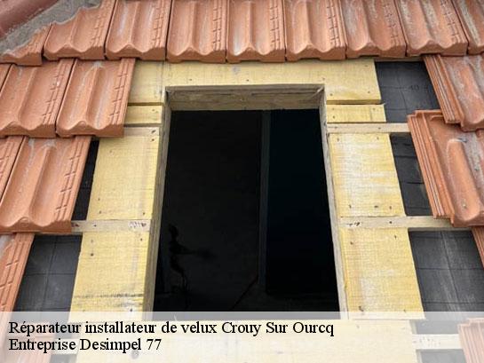 Réparateur installateur de velux  crouy-sur-ourcq-77840 Entreprise Desimpel 77