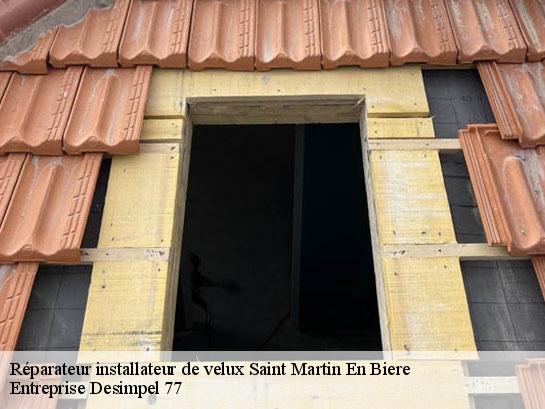 Réparateur installateur de velux  saint-martin-en-biere-77630 Entreprise Desimpel 77