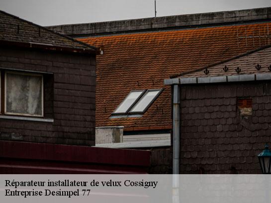 Réparateur installateur de velux  cossigny-77173 Entreprise Desimpel 77