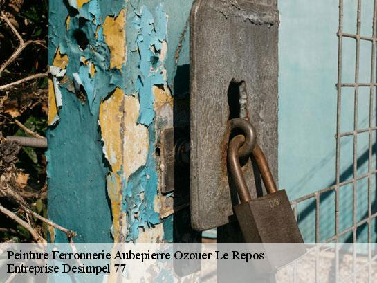 Peinture Ferronnerie  aubepierre-ozouer-le-repos-77720 Entreprise Desimpel 77